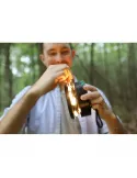 Decoratiune solara cu 20 leduri in serie pentru camping