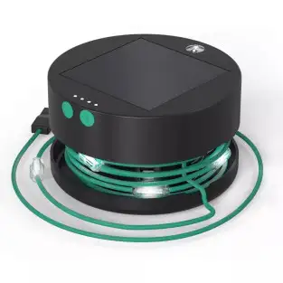 Decoratiune solara cu 20 leduri in serie pentru camping