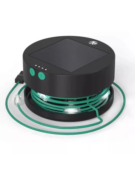 Decoratiune solara cu 20 leduri in serie  pentru camping