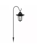 Lampa solara cu lumini multicolor , stalp si baterie reincarcabila
