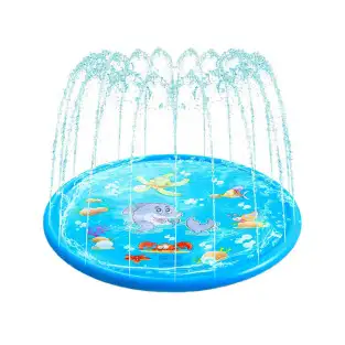 Saltea gonflabila pentru copii cu fantana arteziana - 170 cm