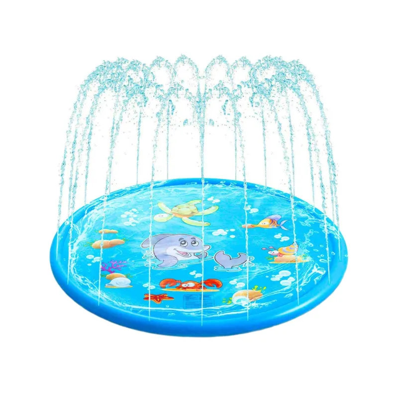 Saltea gonflabila pentru copii cu fantana arteziana - 170 cm