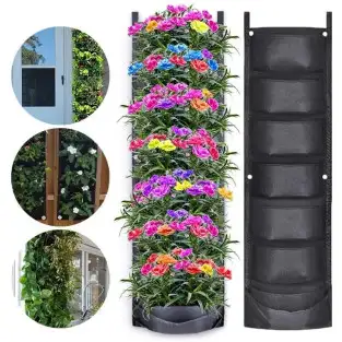 Ghivece suspendate de flori, jardiniera pentru gradina 30x 100 cm