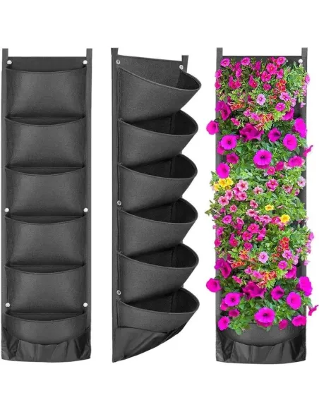 Ghivece suspendate de flori, jardiniera pentru gradina 30x 100 cm