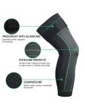 Genunchiera lunga si elastica pentru protectia genunchiului