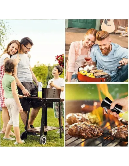 2 x Pulverizator pentru ulei si otet, 200 ml