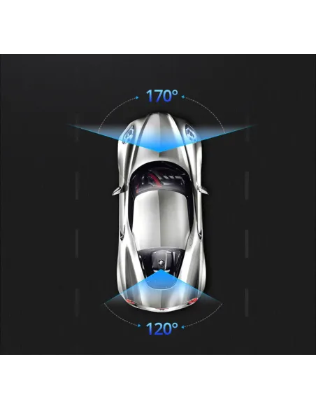 Oglinda retrovizoare 4.5 inch cu camera HD 1080P, DVR auto, cu microfon si difuzor incorporate + camera suplimentara marsarier