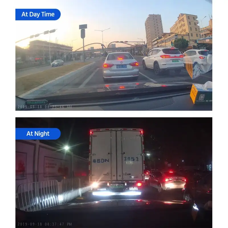Oglinda retrovizoare 4.5 inch cu camera HD 1080P, DVR auto, cu microfon si difuzor incorporate + camera suplimentara marsarier