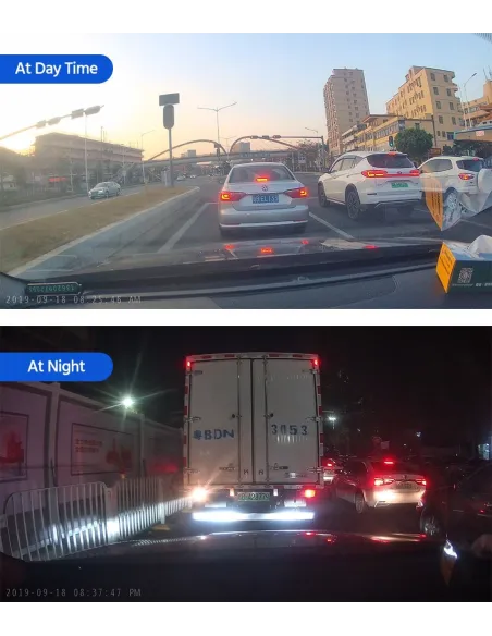 Oglinda retrovizoare 4.5 inch cu camera HD 1080P, DVR auto, cu microfon si difuzor incorporate + camera suplimentara marsarier