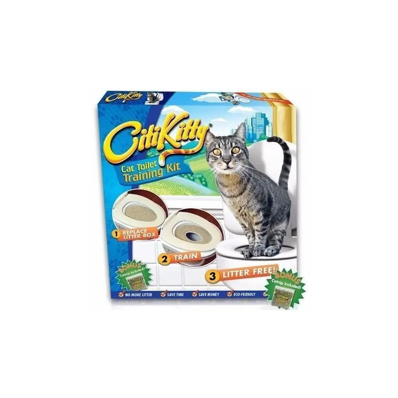 Kit pentru educarea pisicilor la toaleta
