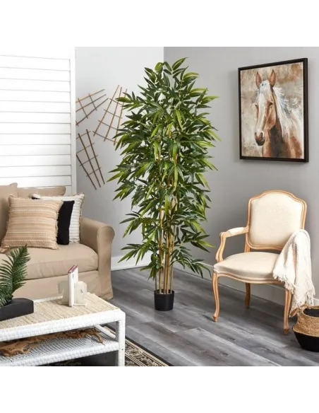 Plata artificala de bambus in ghiveci, 150 cm