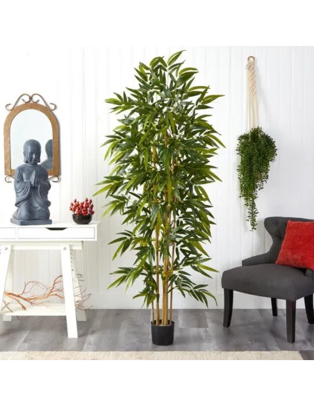 Plata artificala de bambus in ghiveci, 150 cm