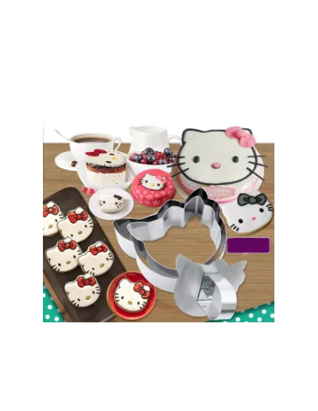 Set 3 x forme pentru tort , Hellou Kitty