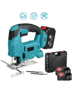 Fierastrau Pendular Masaki, Soricel Electric cu 2 Acumulatori 24v ,2 Panze Si Variator Turatie 2800 RPM