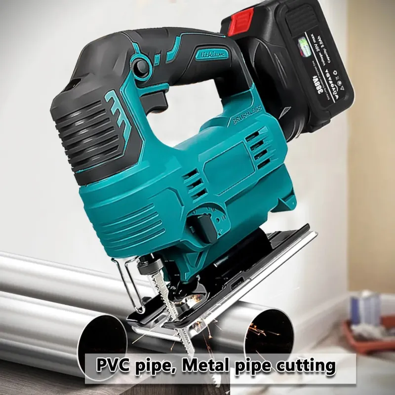 Fierastrau Pendular Masaki, Soricel Electric cu 2 Acumulatori 24v ,2 Panze Si Variator Turatie 2800 RPM