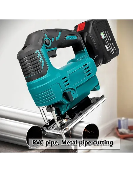 Fierastrau Pendular Masaki, Soricel Electric cu 2 Acumulatori 24v ,2 Panze Si Variator Turatie 2800 RPM