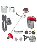 Motocoasa benzina Fengke , 4 kW, 5.5 cp , 9500 RPM, accesorii incluse
