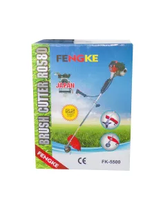 Motocoasa benzina Fengke , 4 kW, 5.5 cp , 9500 RPM, accesorii incluse 2