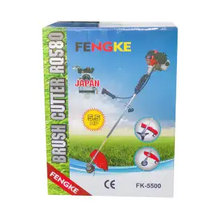 Motocoasa benzina Fengke , 4 kW, 5.5 cp , 9500 RPM, accesorii incluse 2