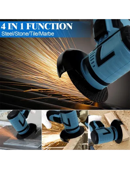 Mini Polizor Unghiular Electric cu 2 Acumulator,Flex Portabil, 12V, Disc 76MM