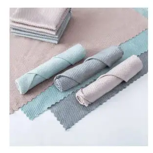 Set 10 x lavete din microfibra 30x30 cm diverse culori 2