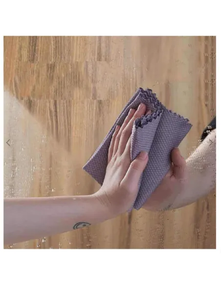 Set 10 x lavete din microfibra 30x30 cm diverse culori