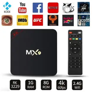 Smart TV box ultra HD 4K, Androiod cu telecomanda 2