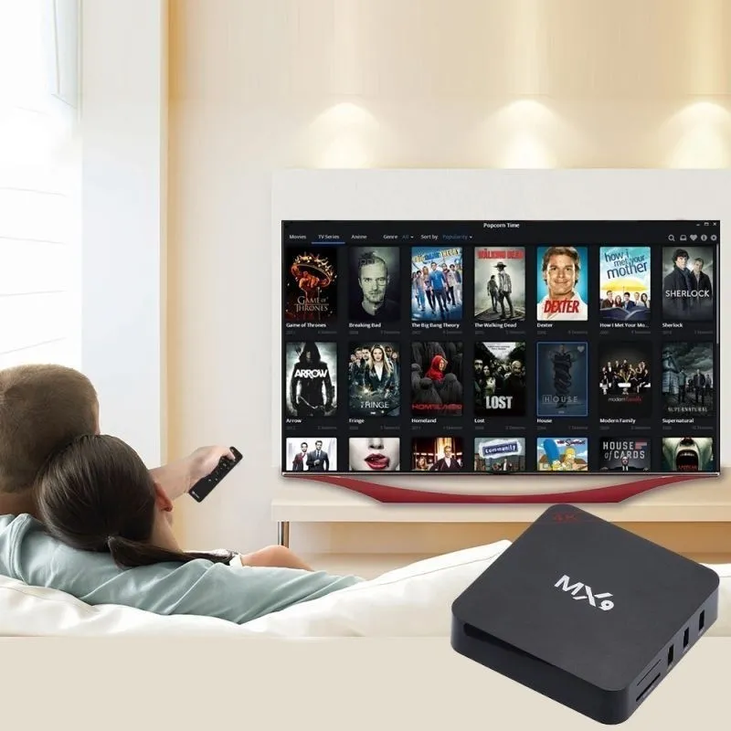 Smart TV box ultra HD 4K, Androiod cu telecomanda