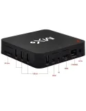 Smart TV box ultra HD 4K, Androiod cu telecomanda
