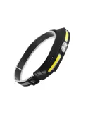 Lanterna de cap , lumina alb -rosu ,5 moduri cu incarcare usb
