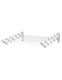 Uscator retractabil cu prindere in perete din aluminiu , 70 cm
