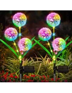 Set 2 x Lampa solara papadie , decoratiune gradina 2