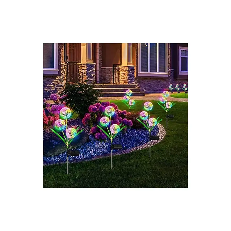 Set 2 x Lampa solara papadie , decoratiune gradina