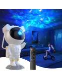 Proiector Astronaut Spațial LED & Laser RGB – Proiecție Stele și Nebuloase
