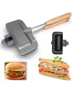 Mini tigaie pentru desert sau sandwich , dubla