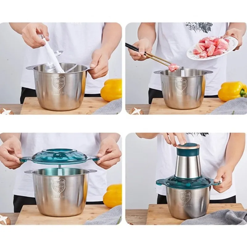 Tocator legume si fructe ,electric inox 250 W