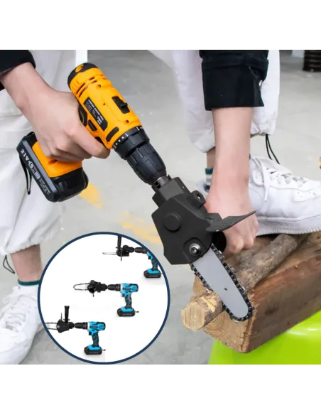 Adaptor bormasina pentru model mini drujba