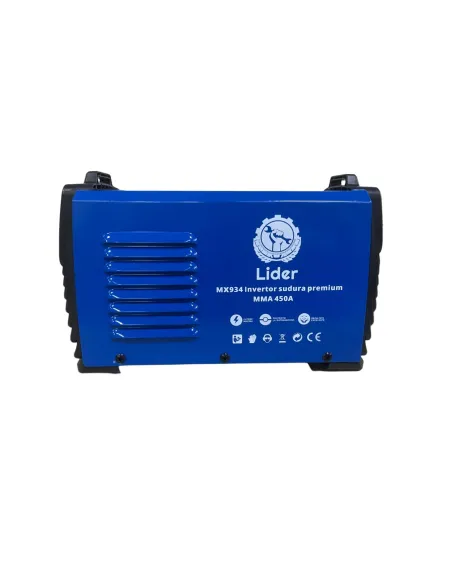 Set aparat de sudura lider premium mma + masca automata + manusi piele