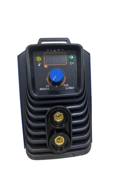 Set aparat de sudura lider premium mma + masca automata + manusi piele