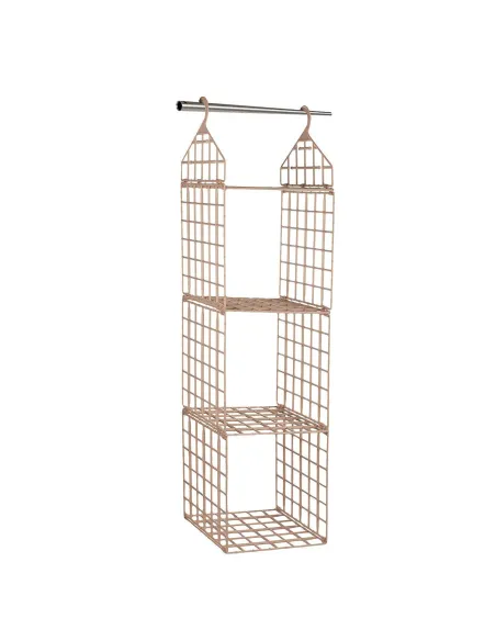 Raft depozitare pliabil , culoare crem , 110 cm