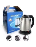 Cana fierbator cu declansare automata , inox, 2 l , 1500 w, scarlett