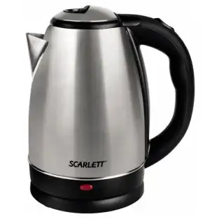 Cana fierbator cu declansare automata , inox, 2 l , 1500 w, scarlett