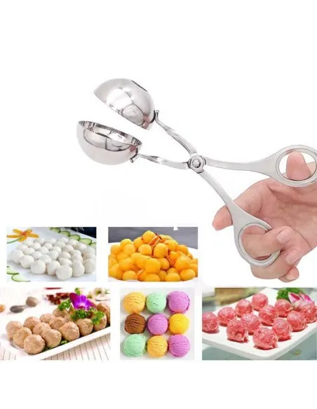 Cleste pentru chiftele , perisoare, bilute si aperitive , inox