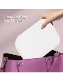 Oglinda pliabila pentru make-up 72 led reincarcabila , de calatorie