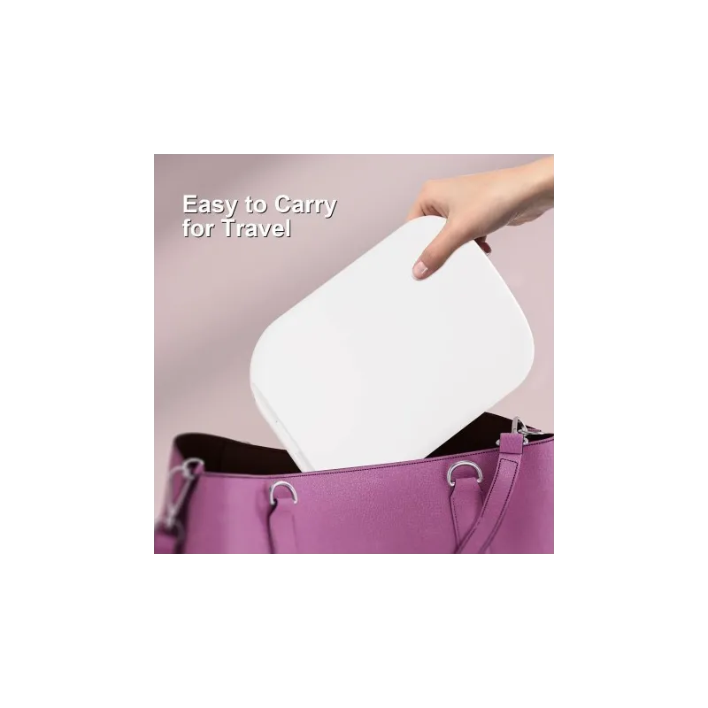 Oglinda pliabila pentru make-up 72 led reincarcabila , de calatorie