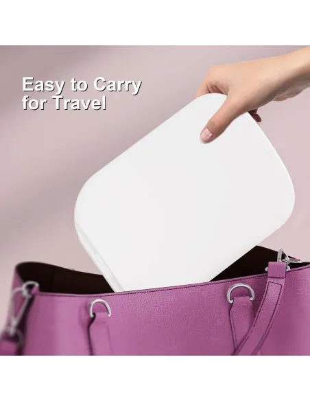 Oglinda pliabila pentru make-up 72 led reincarcabila , de calatorie