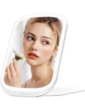 Oglinda pliabila pentru make-up 72 led reincarcabila , de calatorie