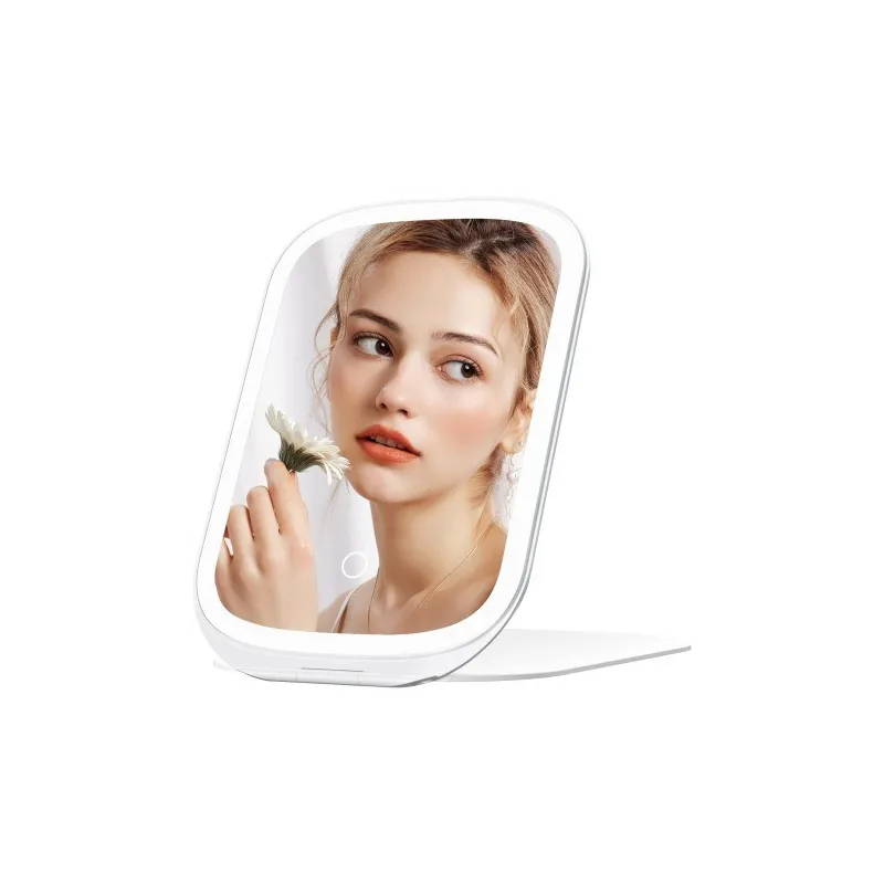 Oglinda pliabila pentru make-up 72 led reincarcabila , de calatorie