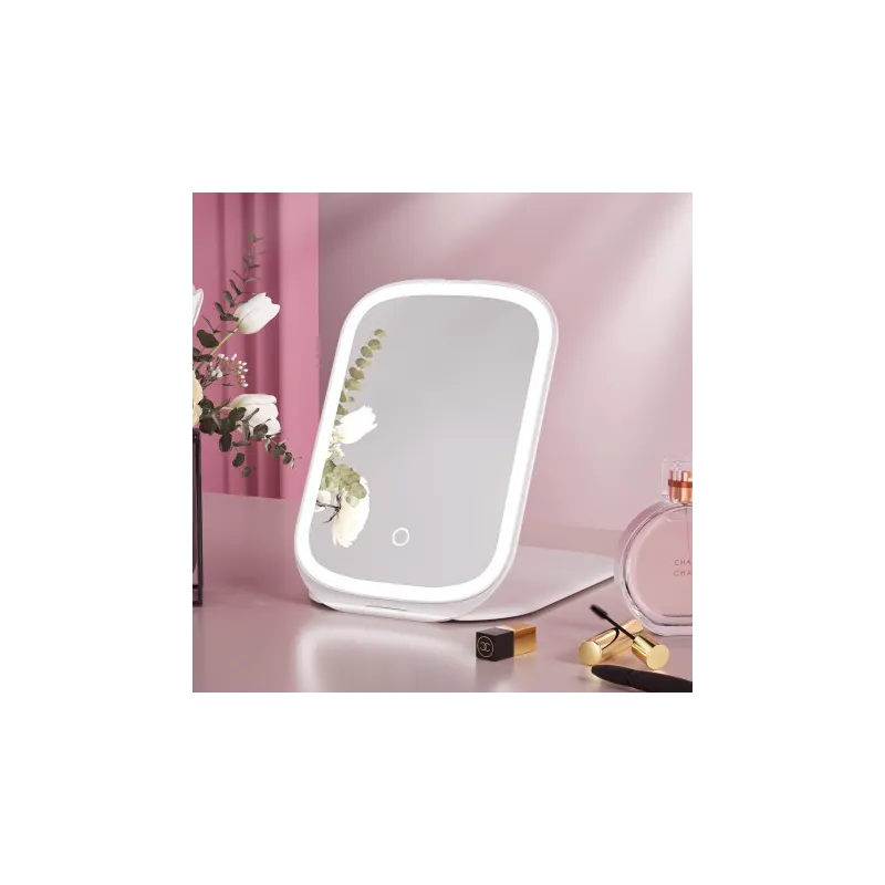 Oglinda pliabila pentru make-up 72 led reincarcabila , de calatorie