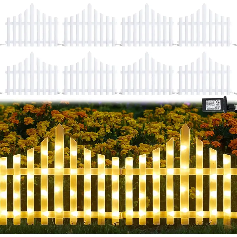 Gardulet decorativ cu led , 3M, 8 moduri de iluminare, 220W, pentru interior/exterior, interconectabil